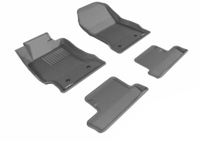 3D MAXpider  Black 1st & 2nd Row 4 Piece Set for Toyota 86