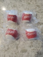 4 Vintage hacky Sacks Lot 80s D.A.R.E NEW.