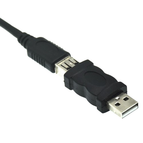 Firewire IEEE 1394 6 Pin Female To USB 2.0 Type A Male Adaptor Adapter Cameras - Photo 6/6