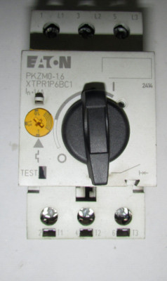 EATON PKZMO- 1.6 XTPR1P 6 BC 1 Ih=16A IEC /EN 60947 -4-1 Motorschutz (C841)