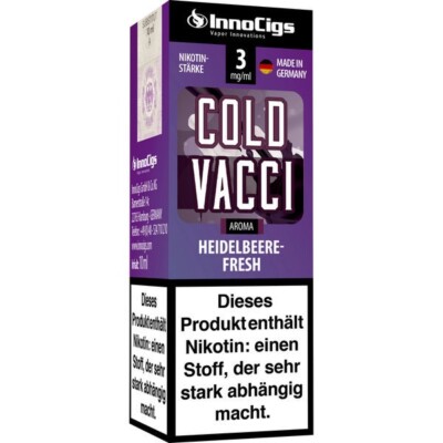 Liquid InnoCigs Cold Vacci HeidelbeereFresh Aroma 3 mg/ml