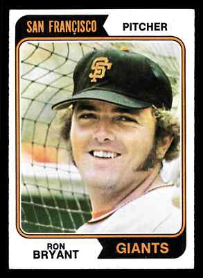 1974 Topps Ron Bryant #104 - San Francisco Giants | eBay