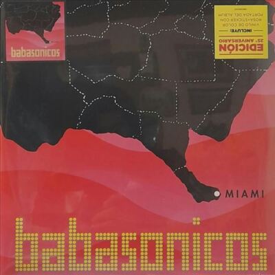 BABASONICOS MIAMI -2LPS- EDICION ANIVERSAR NEW VINYL RECORD