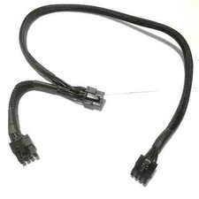 8Pin To Mainboard PCI-E d GPU 2-Port 8p Power Socket Cable For EVGA G P2 T2 GS