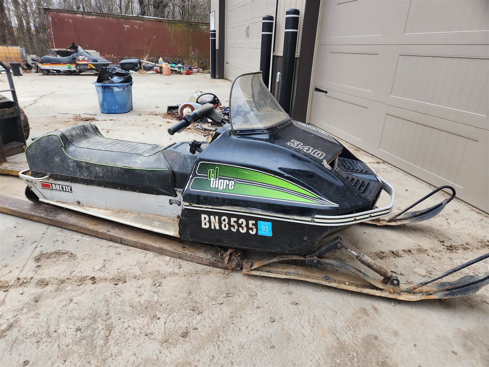 1974 ARCTIC CAT elTigre 340 fan TIA340SIB MIC Mikuni gas fuel pump