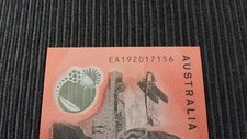 LAST PREFIX EA19 $20 2019 Lowe/Gaetjens x 1 UNC Polymer Banknote