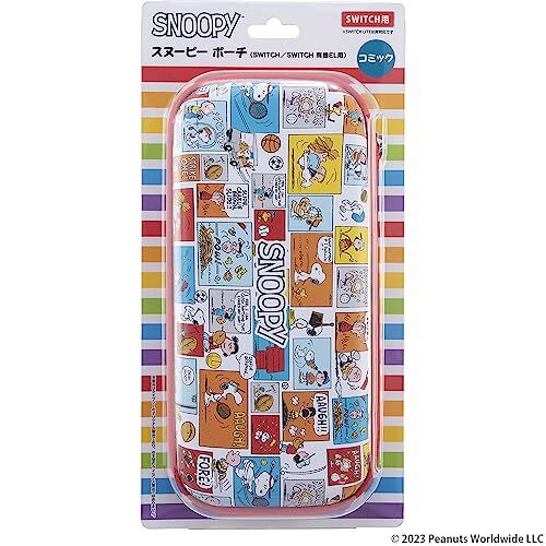 Snoopy Comic pouch case cover for Nintendo SWITCH / SWITCH organic