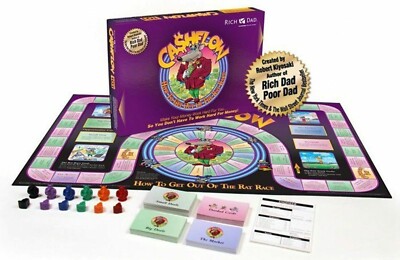 Rich Dad Cashflow 101 202 Board Game Robert Kiyosaki Get out of