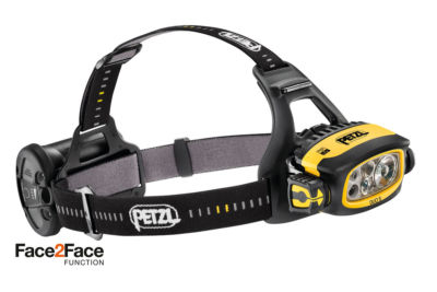 Petzl Duo S Scheinwerfer/Kopftasche 1100 Lumen wasserdicht - Höhle, Angeln