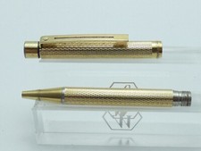Sheaffer Targa 1009 Gold Barleycorn Ballpoint Pen, GT, c1990's  **Some Wear**