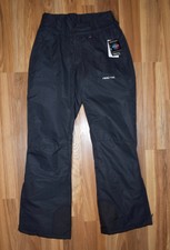 New Womens Arctix Small 4-6 Black Insulated Snow Pants Ski Winter