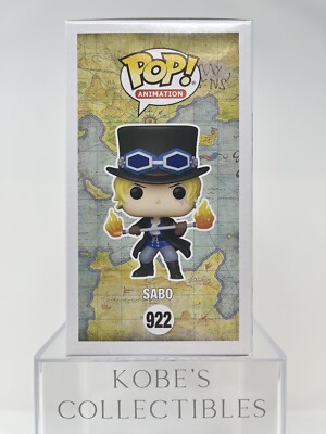 Sabo #922 Signed One Piece Funko Pop (Johnny Yong Bosch w/ PSA COA