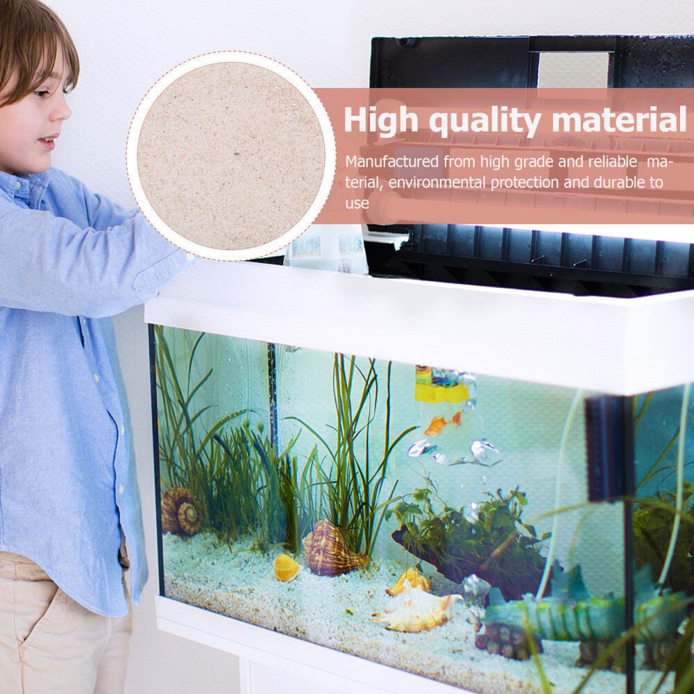 2 Bags Sand Fish Tank Bottom Aquarium Sandstone Decor Decoration eBay