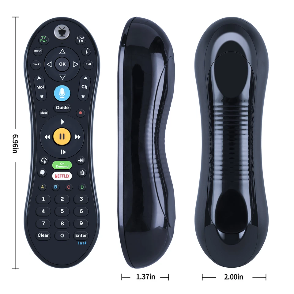 For TiVo VOX Voice Remote Control for TiVo ROAMIO, EDGE, BOLT, and Mini VOX DVR - Image 4 of 4