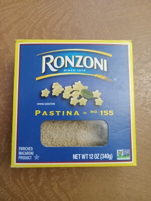 RONZONI  PASTINA    No. 155       12 Oz.        Nov. 22, 22