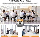 4k/1080p Webcam Streaming with Microphone for Desktop Computer Software USB LOT