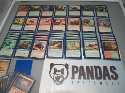 MtG Magic the Gathering R/G Creatures Power 4+ Deck
