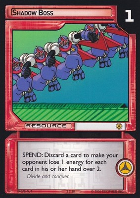 Shadow Boss - Grave - MegaMan NT TCG