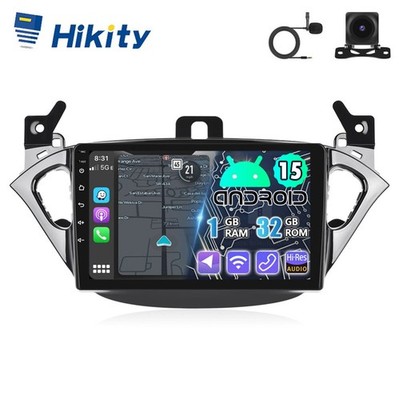 9'' CarPlay Android Autoradio Für Opel Corsa E, Adam mit GPS Navi WIFI RDS Kamera