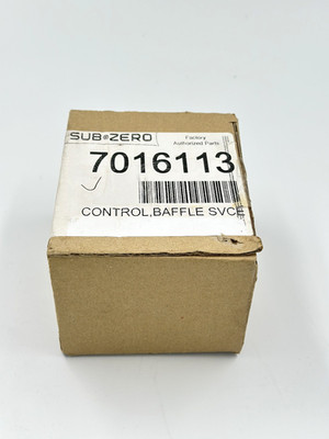 *Never Used* Genuine Sub-Zero 7016113 Baffle Control *Factory Sealed*
