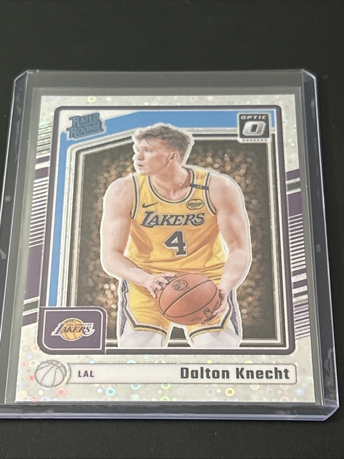 2024-25 Panini Donruss Optic - Rated Rookie Dalton Knecht #256 Fast Break Holo