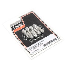 Cadmium Tappet Block Screw Set For Harley Panhead Shovelhead 1936-1975 18660-53