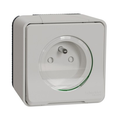 Mureva Style Steckdose 2P+PE weiß MUR39030