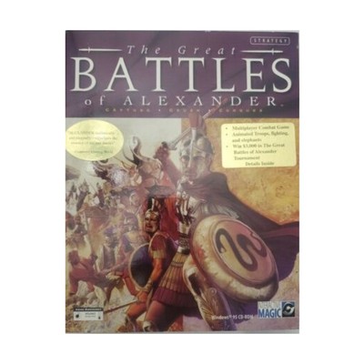 Interactive Magic Great Battles of Alexander, The boxed VG+/NM