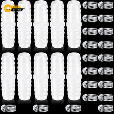 10 Set Plastic Hose Barb Fitting 3/8x 3/8"Pipe Connectors Barbed Splicer Mender