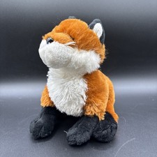 GANZ WEBKINZ Fox Plush HM171 Stuffed Animal 11" Toy NO CODE Retired Red Orange