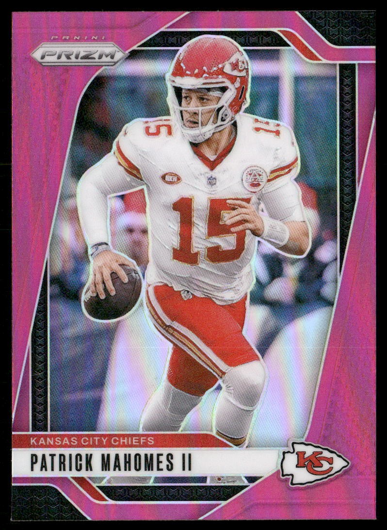 2024 Panini Prizm #138 Patrick Mahomes II Pink