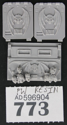 Night Lords Rhino Doors! Forge World! Chaos Space Marines! OOP! RAR!