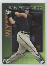 2020 Bowman Platinum Wal-Mart Top Prospects Chartreuse Logan Wyatt #TOP-41 4b9