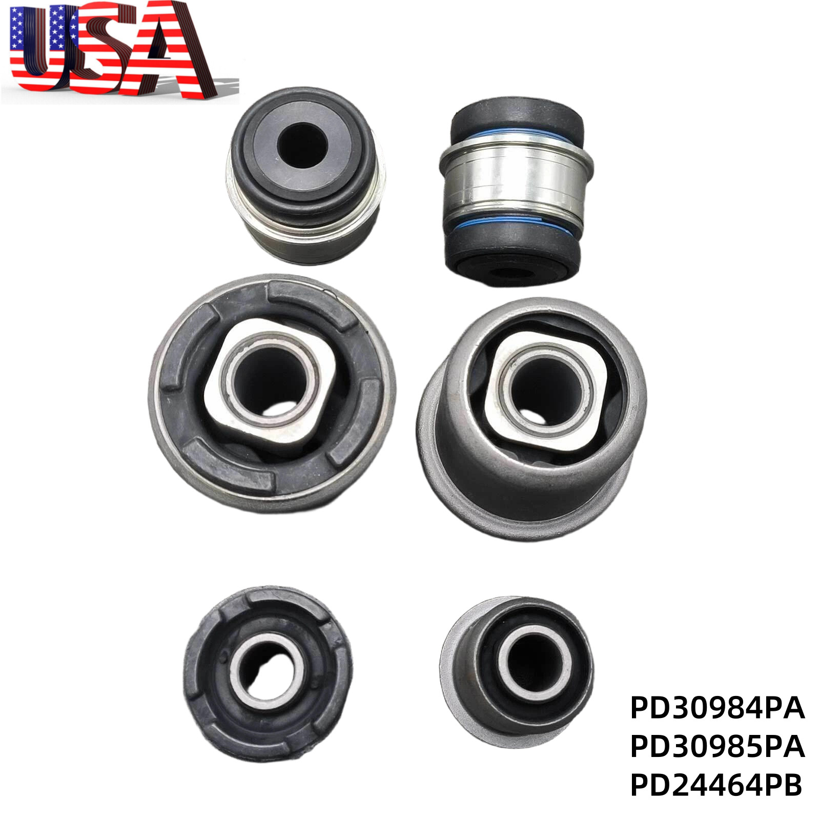 Front Lower Control Arm Bushing PD30984PA,PD30985PA,PD24464PB For Bentley Arnage