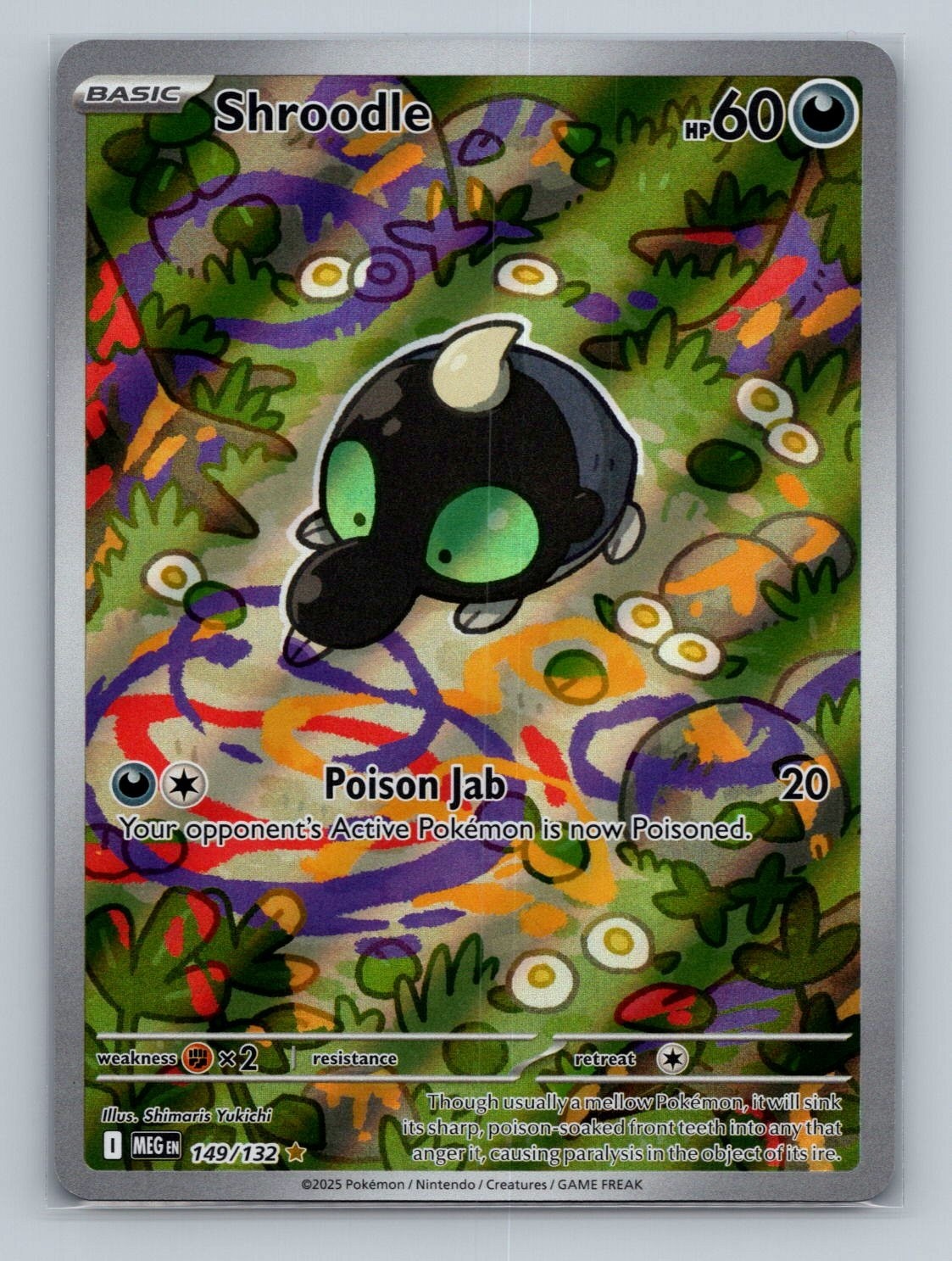 Pokemon ME01: Mega Evolution #149/132 Shroodle