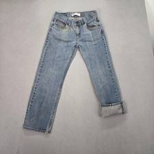 Levis 505 Jeans Boys 18 29x29 Blue Medium Wash Regular Straight Denim Youth