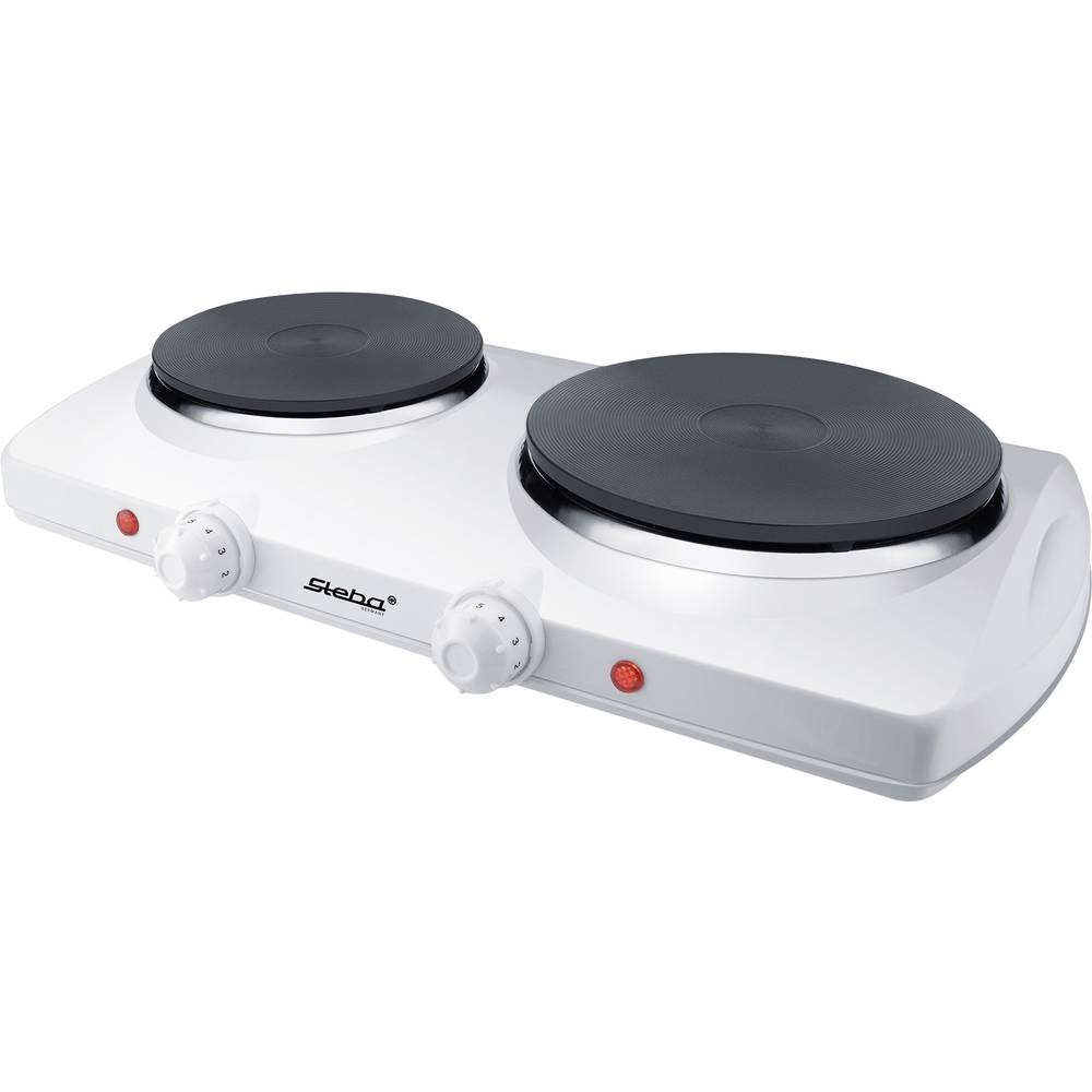Double plaque de cuisson sécurisée Steba KF 150 avec protection contre la surchauffe
