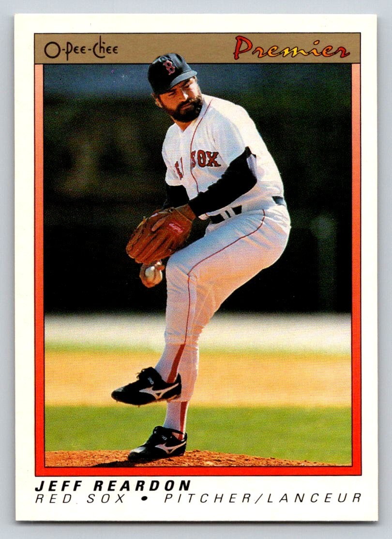 1991 O-Pee-Chee Premier - Jeff Reardon #98