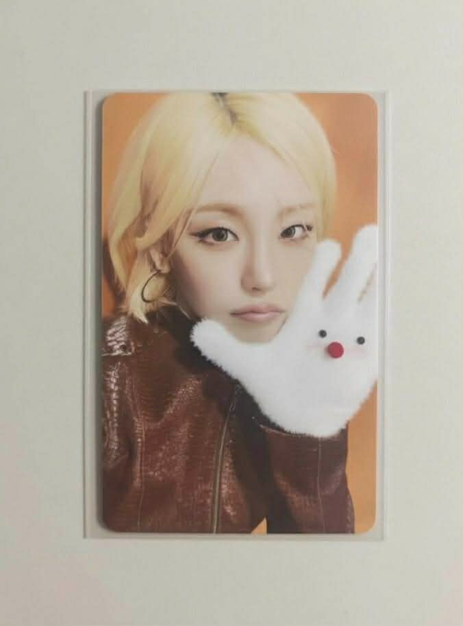 ITZY OFFICIAL TUNNEL VISION ALBUM QQ MUSIC FIVE STAR POB PHOTOCARD