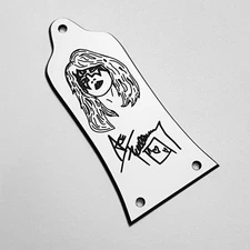 GUITAR TRUSS ROD COVER - Engraved Etched - Fits EPIPHONE EPI - ACE FREHLEY KISS