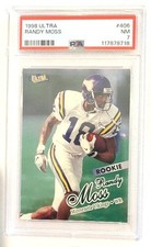 Randy Moss #406 Prices [Rookie] | 1998 Ultra | Football Cards