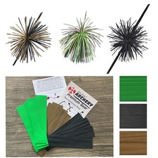 12 PC CAMO Pro Pack Cat Whisker Rubber Bow String Silencers - REDUCE BOW TWANG
