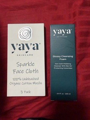 Yaya Skin Care Hot Cleansing Cloth Method Duo Pack Of 3 Clothes New In Box