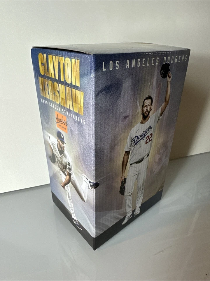 Clayton Kershaw 3000 Strikeout Bobblehead Dodgers 2025 SGA NEW - Image 2 of 4
