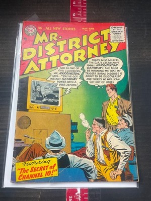 Mr. District Attorney #51 (1956 DC Comics) - Silver Age Crime - GD- Condition