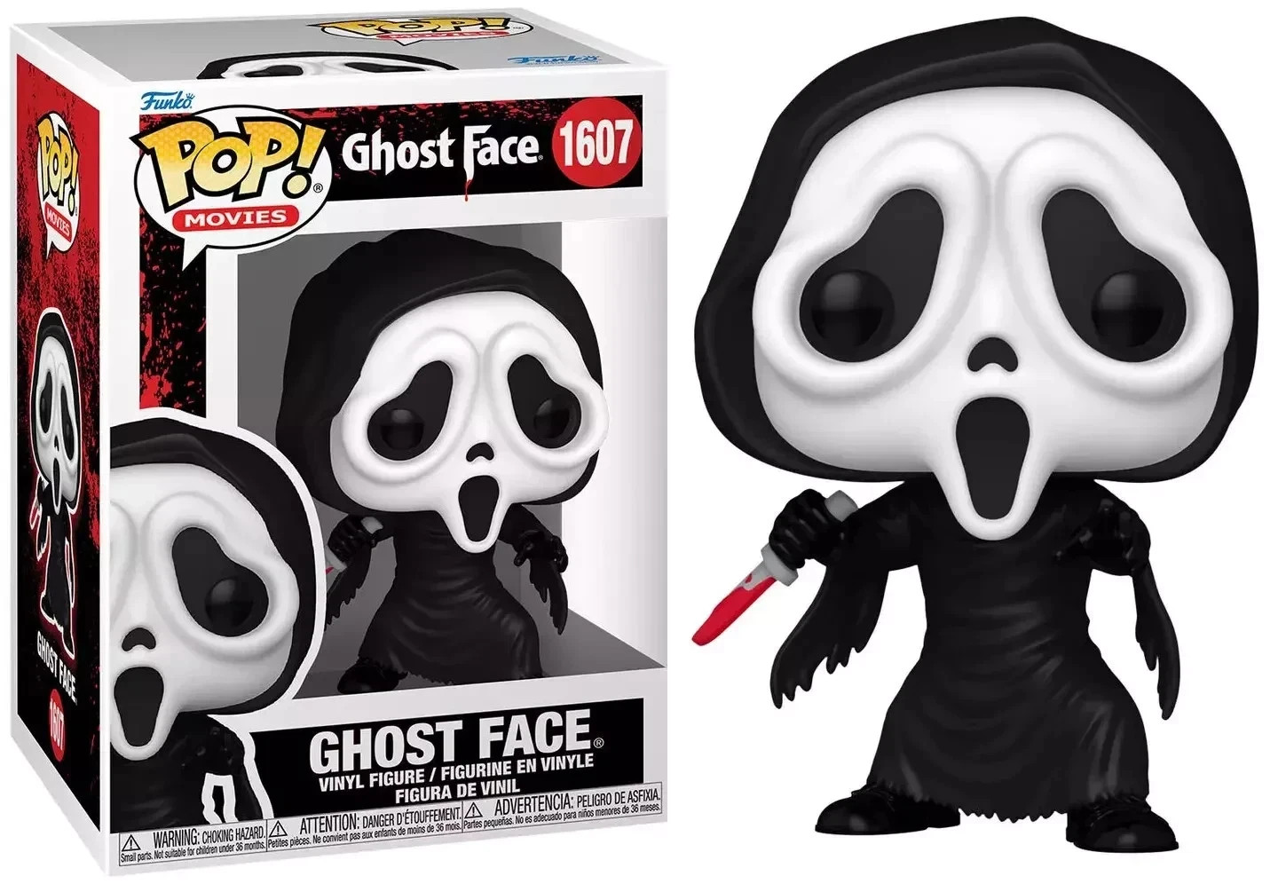POP MOVIES SCREAM GHOST FACE 3.75"" POP VINYL FIGURE FUNKO 1607