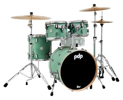 PDP Concept Maple 4-Piece Fusion Shell Pack - Satin Seafoam