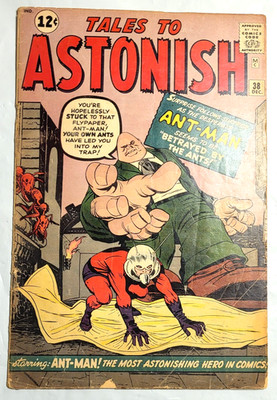 Tales to Astonish 38 1st Egghead Silver Age Marvel Comics Low Grade