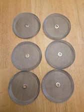 French Press Coffee Filter Replacement, 6-Pack Stainless Steel Fine Mesh