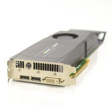 HP Nvidia Quadro 5000 2.5GB GDDR5 PCI-e x16 GPU DVI D-Port 608532-002 671138-001